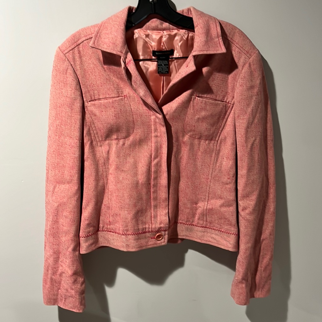 Bcbg Maxazria Jacket Coral Size 8